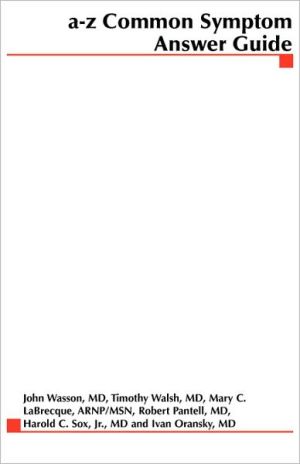 Book a-z Common Symptom Answer Guide free