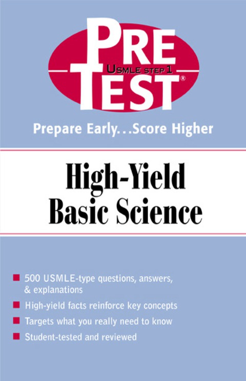 Book PreTest High-Yield Basic Science free