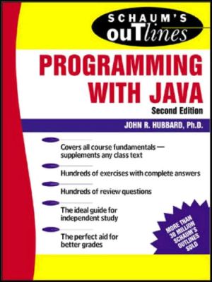 Book Schaum's Outline of Programming with Java free