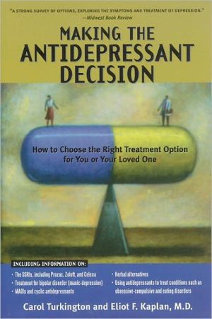 Book Making The Antidepressant Decision, Revised Edition free