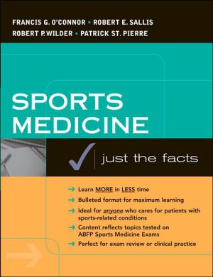 Book Sports Medicine: Justs the Facts free