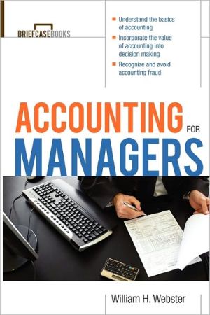 Book Accounting for Managers (Briefcase Books Series) free