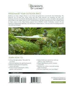 Book Hardscaping : High Style, Low Maintenance Outdoor Spaces (Home & Garden) free