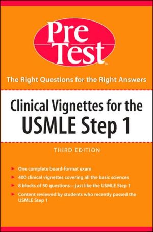 Book Clinical Vignettes for the USMLE Step 1: PreTest Self-Assessment & Review (Pre-Test Basic Science Series) free