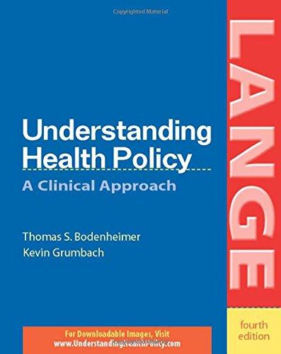 Book Understanding Health Policy (LANGE) free