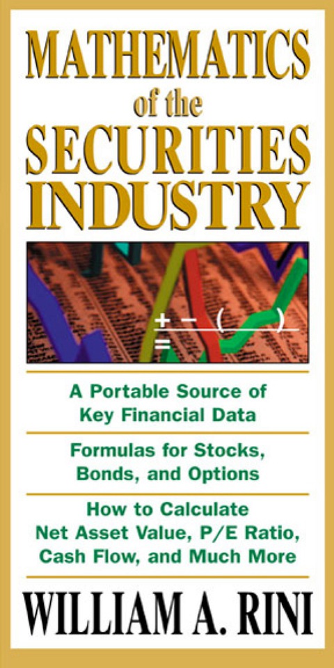 Book Mathematics of the Securities Industry free
