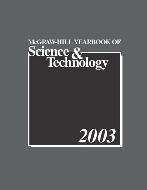 Book McGraw-Hill 2003 Yearbook of Science & Technology (MCGRAW HILL YEARBOOK OF SCIENCE AND TECHNOLOGY) free