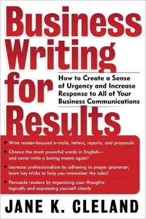 Book Business Writing for Results free