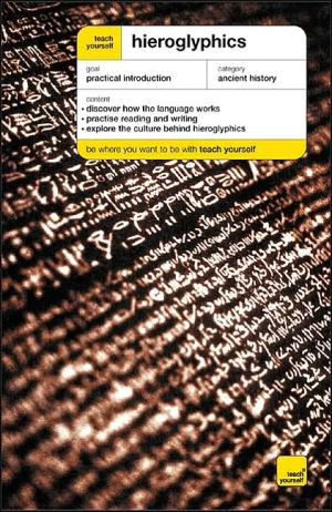 Book Teach Yourself Hieroglyphics free