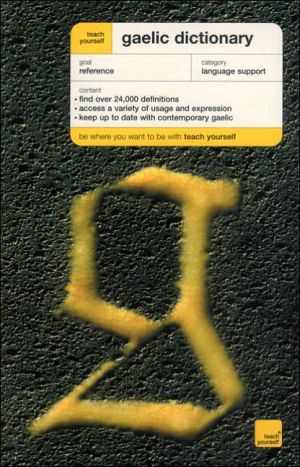 Book Teach Yourself Gaelic Dictionary (TY: Dictionaries) free