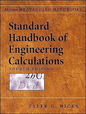 Book Standard Handbook of Engineering Calculations free