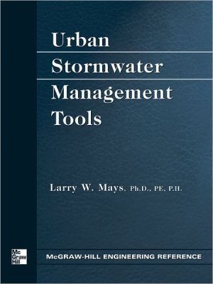 Book Urban Stormwater Management Tools (Engineering Reference) free