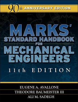 Book Marks' Standard Handbook for Mechanical Engineers 11th Edition free
