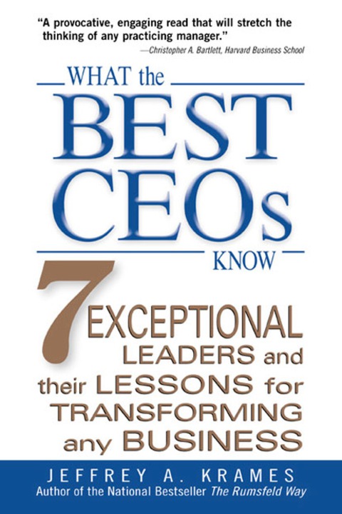 Book What the Best CEOs Know free