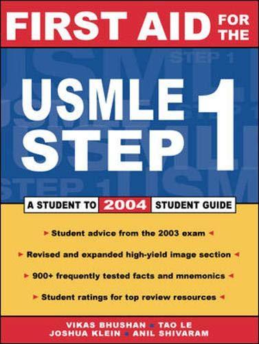 Book First Aid for the USMLE Step 1: 2004 free