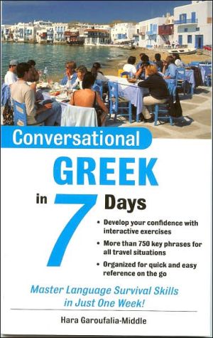 Book Conversational Greek in 7 Days free