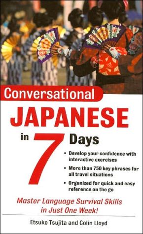 Book Conversational Japanese in 7 Days free