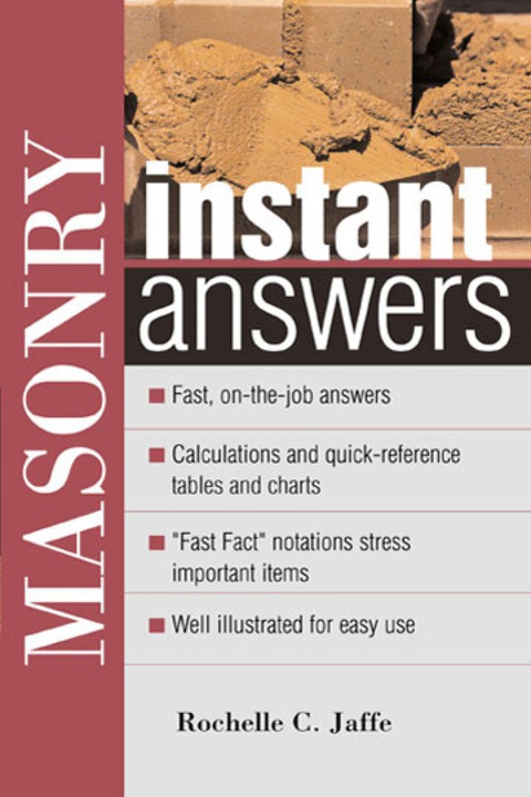 Book Masonry Instant Answers (Instant Answer Series) free
