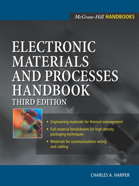 Book Electronic Materials and Processes Handbook free