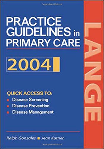 Book Current Practice Guidelines in Primary Care 2004 free