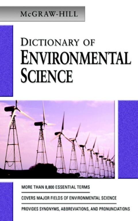 Book MCGRAW-HILL DICTIONARY OF ENVIRONMENTAL SCIENCE & TECHNOLOGY free
