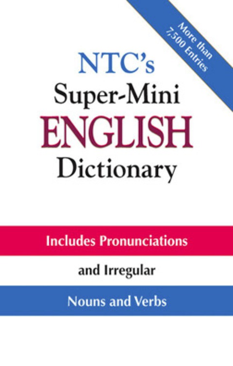 Book NTC's Super-Mini English Dictionary (NTC's Super-Minis) free