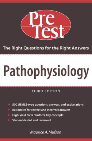 Book Pathophysiology: PreTest Self-Assessment & Review, Third Edition free