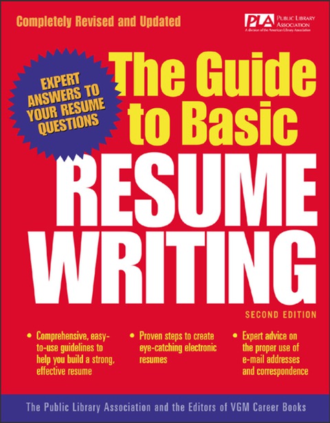 Book The Guide to Basic Resume Writing free