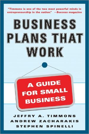 Book Business Plans that Work free