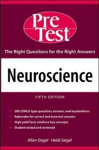 Book Neuroscience: PreTest Self-Assessment & Review (Pre-Test Basic Science Series) free