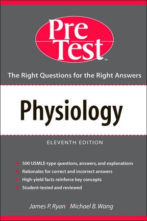 Book Physiology: PreTest Self-Assesment & Review (Pre-Test Basic Science Series) free