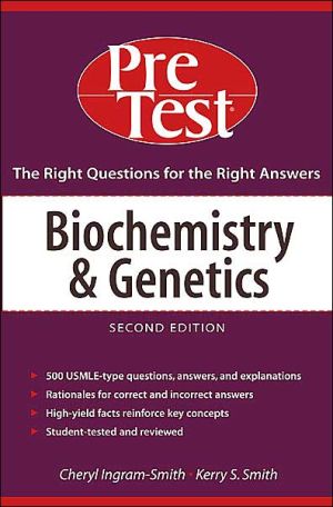 Book Biochemistry And Genetics: Pretest Self-assessment And Review (pre-test Basic Science Series) free