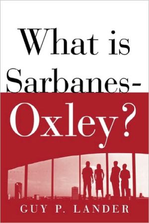 Book What is Sarbanes-Oxley? free