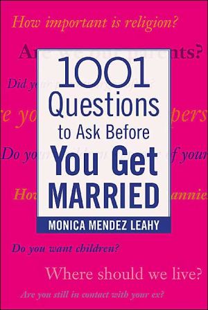 Book 1001 Questions to Ask Before You Get Married free