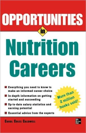 Book Opportunities in Nutrition Careers (Opportunities in…Series) free