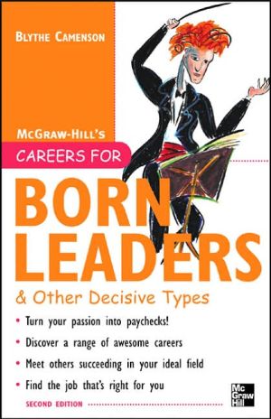 Book Careers for Born Leaders & Other Decisive Types, Second edition (Careers For Series) free