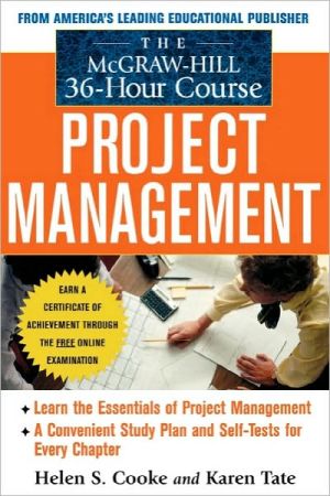Book The McGraw-Hill 36-Hour Project Management Course (McGraw-Hill 36-Hour Courses) free