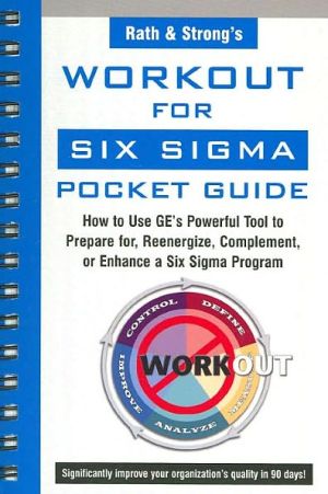 Book Rath & Strong's GE WorkOut for Six Sigma Pocket Guide free