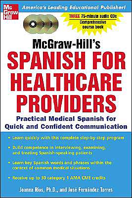 Book McGraw-Hill's Spanish for Healthcare Providers : A Practical Course for Quick and Confident Communication free