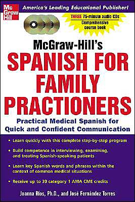 Book McGraw-Hill's Spanish for Family Practitioners : A Practical Course for Quick and Confident Communication free