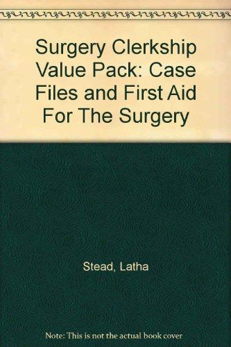 Book Surgery Clerkship Value Pack free
