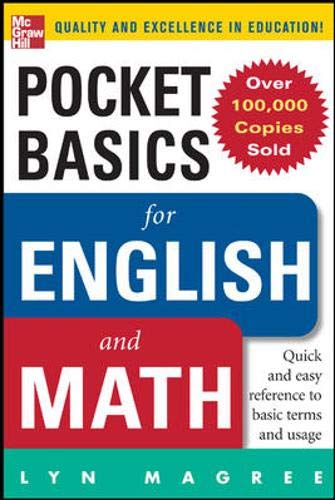 Book Pocket Basics for Math and English free