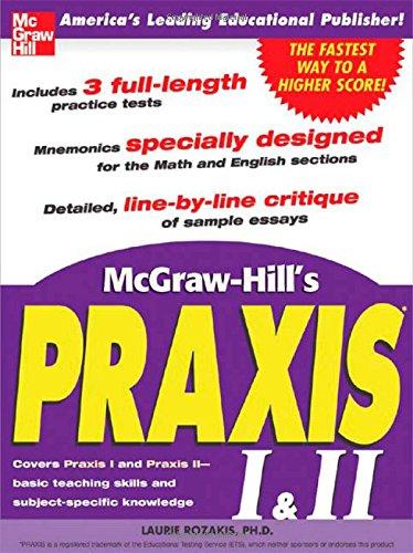 Book McGraw-Hill's Praxis I & II Exam free