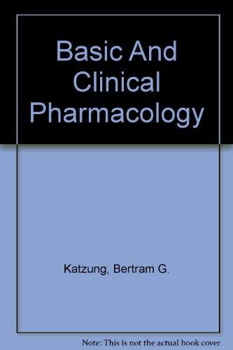Book Basic And Clinical Pharmacology free