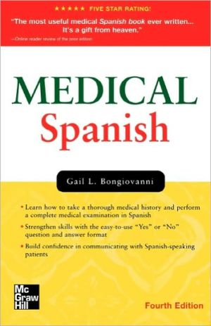 Book Medical Spanish, Fourth Edition (Bongiovanni, Medical Spanish) free