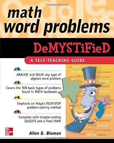 Book Math Word Problems Demystified free