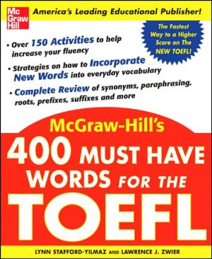 Book 400 Must-Have Words for the TOEFL free