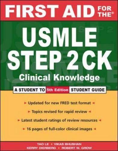 Book First Aid for the USMLE Step 2 CK free