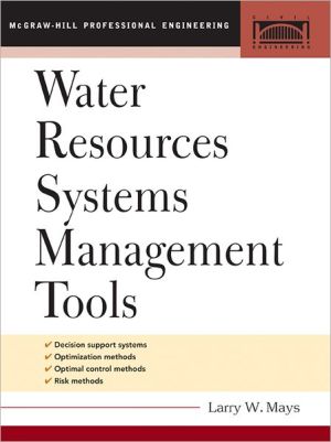 Book Water Resource Systems Management Tools free