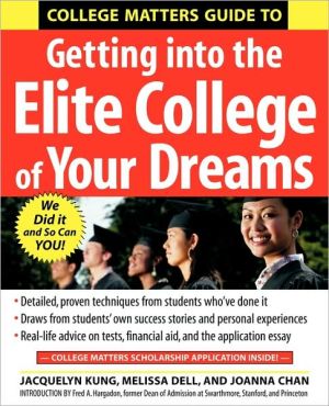Book College Matters Guide to Getting Into the Elite College of Your Dreams free